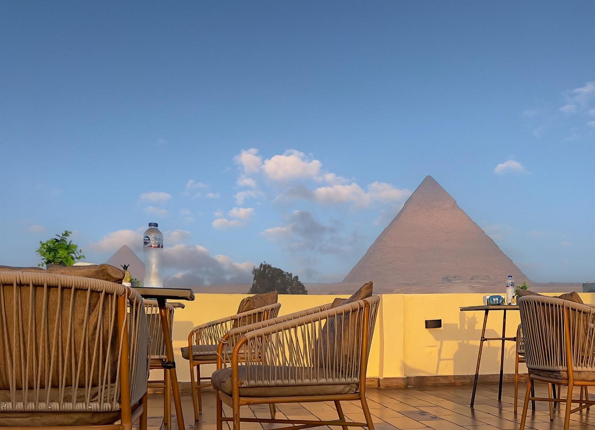 Pyramids Vista Inn Kafret el-Gabal Eksteriør billede